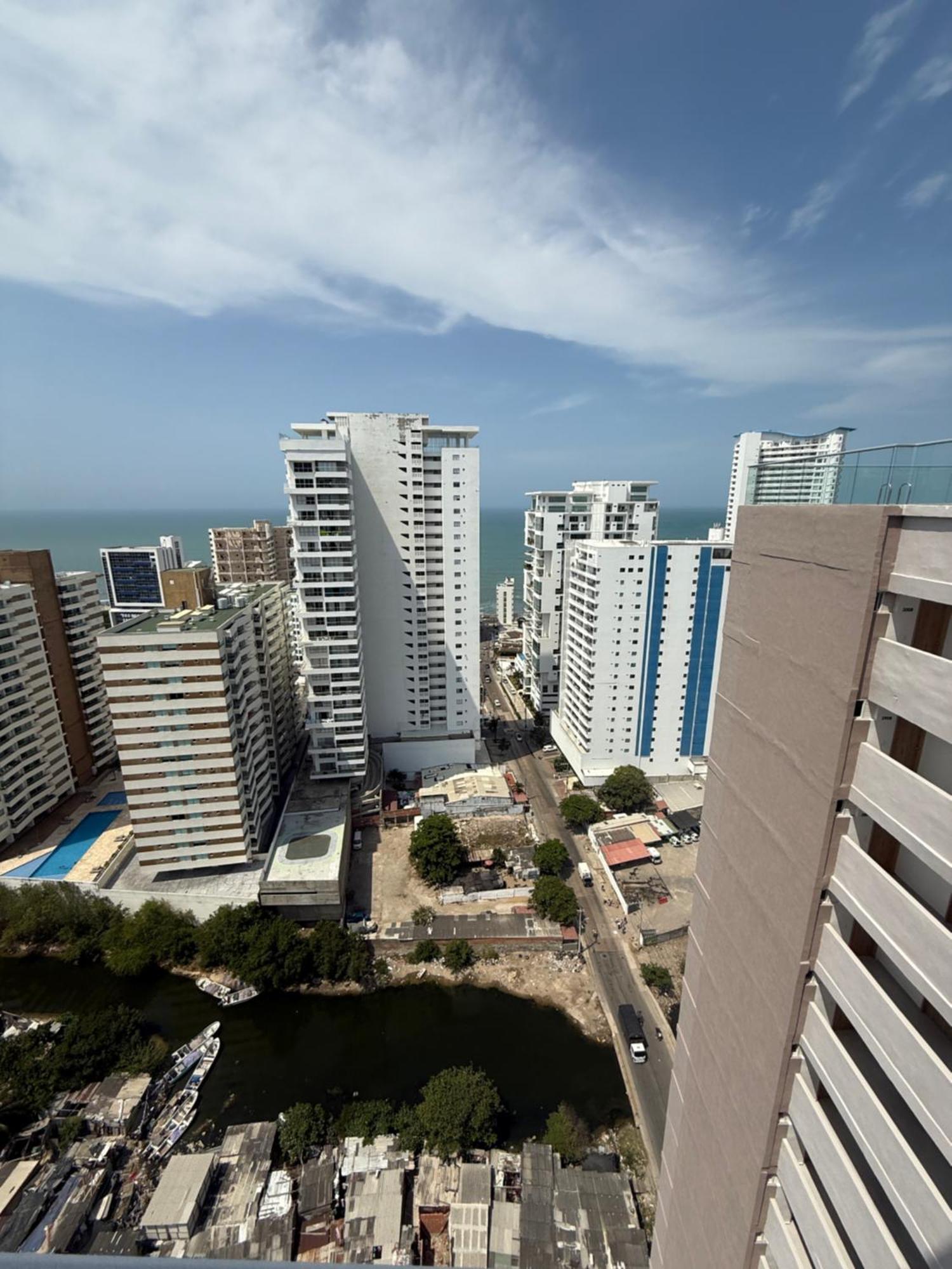 Beautiful Ocean View Apartamento Cartagena